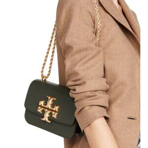NEW TORY BURCH small Eleanor bag IN Dark Olive Green